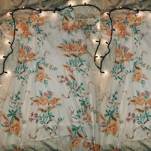 Floral Beauty & the Beast dress